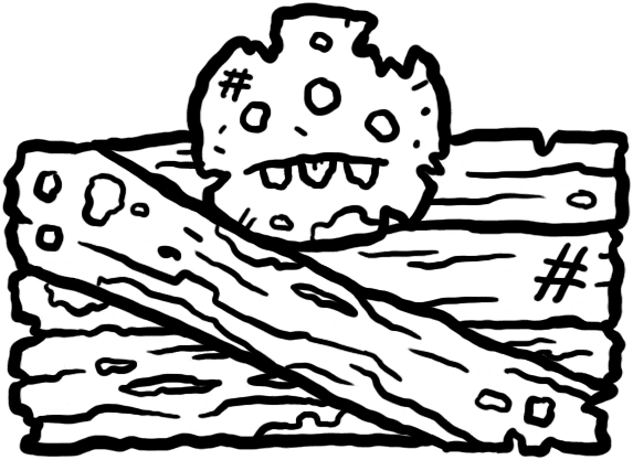 Practice Dummy card artwork from the Shroom and Gloom Demo
